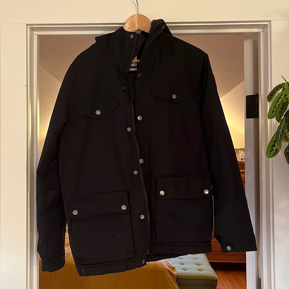 Small, black Fjallraven Greenland jacket